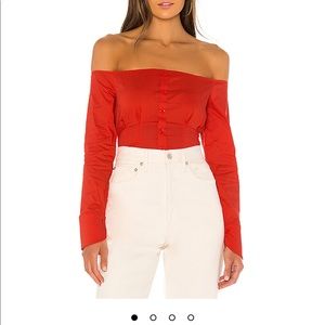 New Superdown Stevie Button Up Top